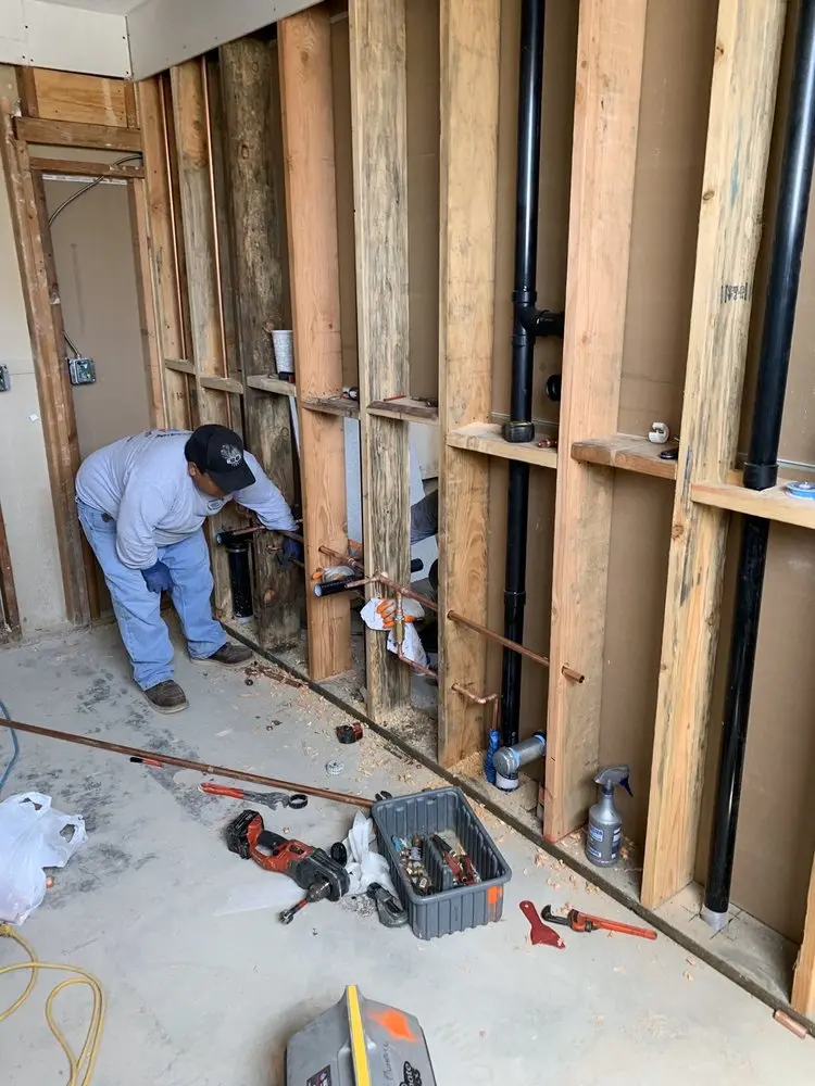 Commercial rough-in plumbing for Commercial Plumbing in La Homa